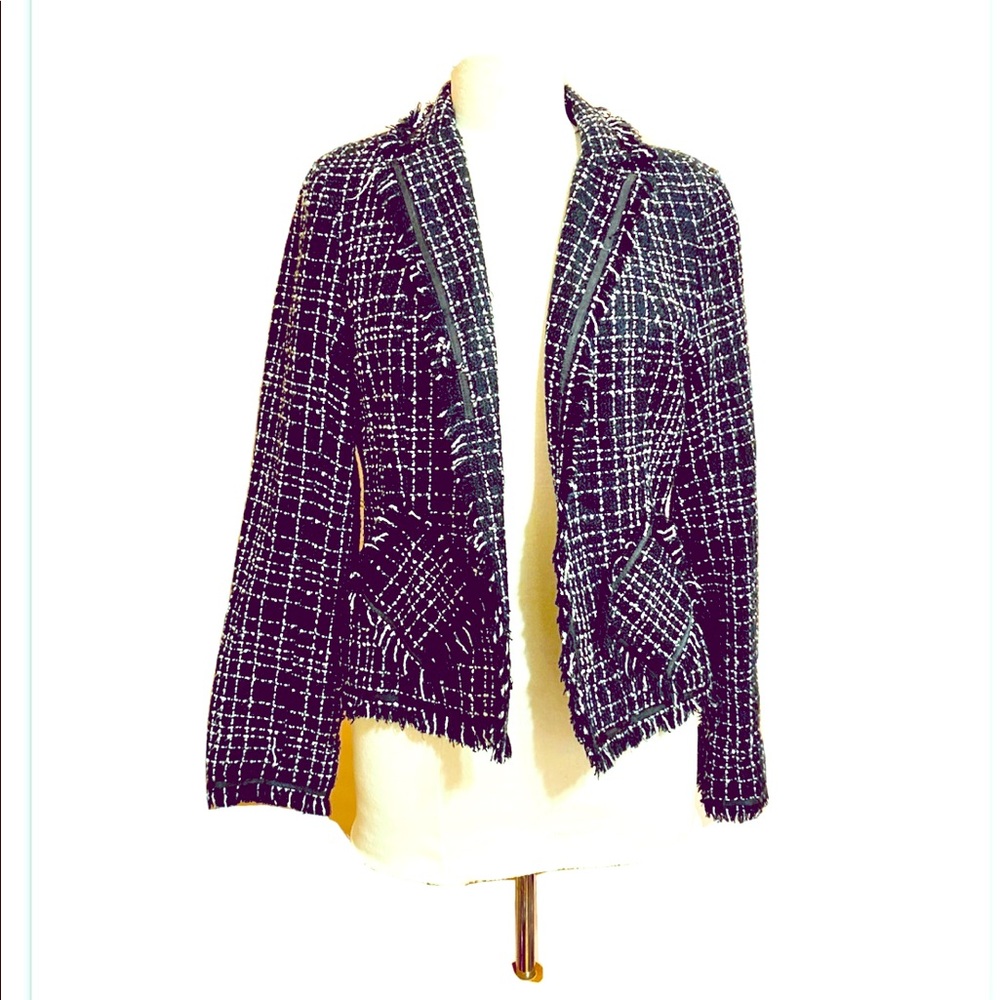 Alison Taylor suit jacket cardigan sweater women